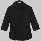 Port Authority® - Ladies Silk Touch™ 3/4-Sleeve Polo. L562
