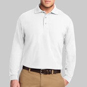 Silk Touch Long Sleeve Polo
