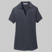 Ladies Digi Heather Performance Polo