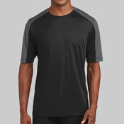 PosiCharge ® Competitor Sleeve Blocked Tee