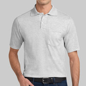 SpotShield 5.4 Ounce Jersey Knit Sport Shirt with Pocket