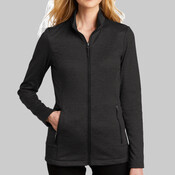 Ladies Collective Striated Fleece Jacket