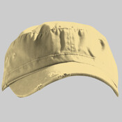 Distressed Military Hat