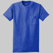 Tagless T Shirt with Pocket