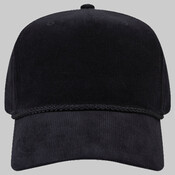 OTTO CAP® 5 Panel Mid Profile Corduroy Baseball Cap