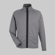 Men's Venture Heathered Stripe Full-Zip Jacket