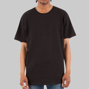 Unisex Curved Hem Long Tee