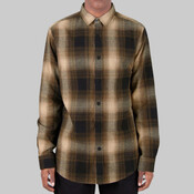 Unisex Plaid Flannel Overshirt