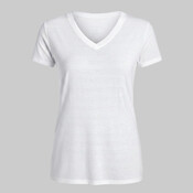 Women's Invisible Stripe V-Neck T-Shirt