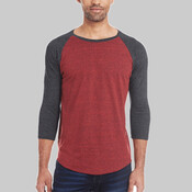 Unisex Triblend Three-Quarter Sleeve Raglan T-Shirt