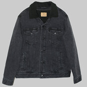 Unisex Sherpa-Lined Denim Jacket