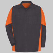 Men's Long Sleeve Automotive Crew Shirt