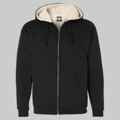Men's Sherpa-Lined Full-Zip Hooded Sweatshirt