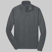 Slub Fleece 1/4 Zip Pullover
