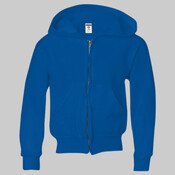 Youth NuBlend® Full-Zip Hooded Sweatshirt