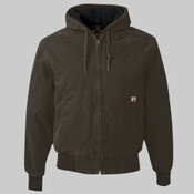 Men's Cheyenne Boulder Cloth™ Hooded Jacket with Tricot Quilt Lining
