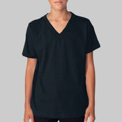 2256 Youth Fine Jersey V-Neck T-Shirt