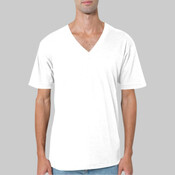 2456 Fine Jersey S/S V-Neck T-Shirt