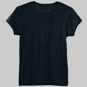 4321 Baby Rib Cap Sleeve T-Shirt