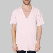 6456 Sheer Jersey V-Neck S/S Summer T-Shirt