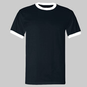 BB410 Poly-Cotton S/S Ringer T-Shirt