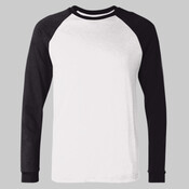 Men's Long Sleeve Jersey Baseball Tee