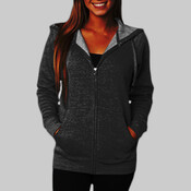 Unisex Special Blend Raglan Full-Zip Hooded Sweatshirt