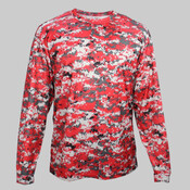 Youth Digital Camo Long Sleeve T-Shirt