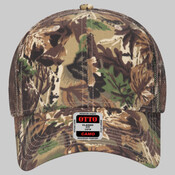 OTTO CAP® Camouflage 6 Panel Low Profile Mesh Back Trucker Hat