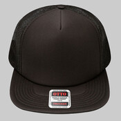 OTTO CAP® "OTTO SNAP" 5 Panel High Crown Mesh Back Trucker Snapback Hat