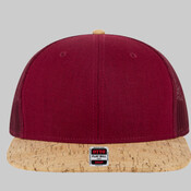 OTTO CAP® "OTTO SNAP" 6 Panel Pro Style Mesh Back Trucker Snapback Hat