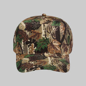 OTTO CAP® Camouflage 5 Panel Mid Profile Baseball Cap