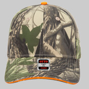 OTTO CAP® Camouflage 6 Panel Low Profile Baseball Cap