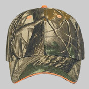 OTTO CAP® Camouflage 6 Panel Low Profile Baseball Cap