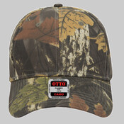 OTTO CAP® Camouflage 6 Panel Low Profile Baseball Cap