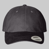 Peached Cotton Twill Dad Hat