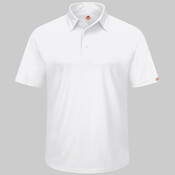 Men's Short Sleeve Performance Knit Pocketless Core Polo