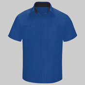 Men's Tall Performance Plus Short Sleeve Shirt with Oilblok Technology