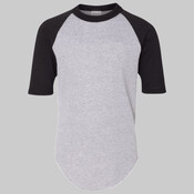 Youth Three-Quarter Sleeve Baseball Jersey