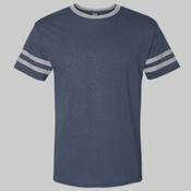 Unisex Triblend Varsity Ringer T-Shirt