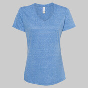 Women's Snow Heather Jersey V-Neck T-Shirt
