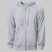 Unisex Icon Lightweight Loopback Terry Full-Zip Hooded Sweatshirt