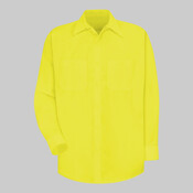 Men's Enhanced Visibility Long Sleeve Work Shirt