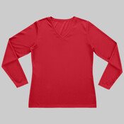 Women's Nexgen Performance Long Sleeve V-Neck T-Shirt