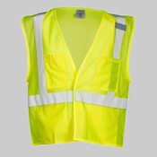 Unisex 4 Pocket Hook-and-Loop Mesh Vest