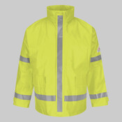 Men's Hi-Visibility Flame-Resistant Rain Jacket