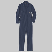Men's Basic Blended Long Sleeve Coverall