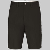 Men's Extended Sizes 11" Industrial Cotton Cargo Shorts
