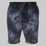 Unisex Tie-Dyed Fleece Shorts