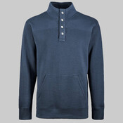 Men's Ripple Fleece Snap Sweatshirt